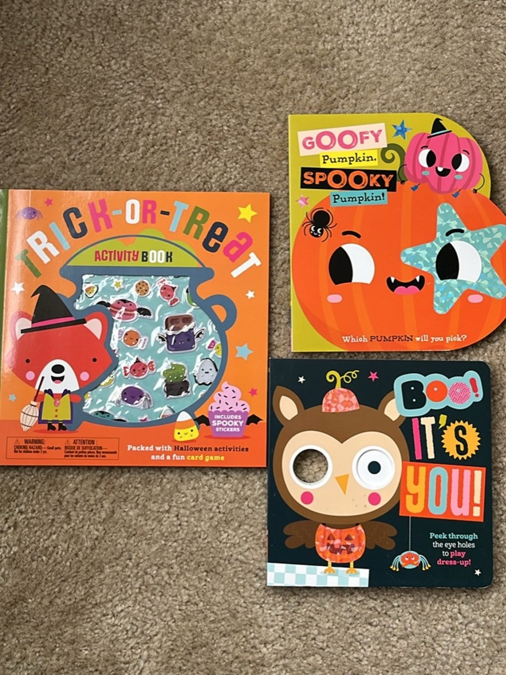 3 New Kids Gigglescape Halloween Books